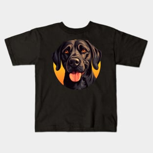 Black labrador Kids T-Shirt